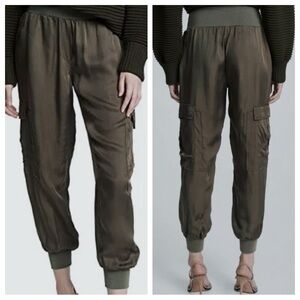 Cinq à Sept Olive Track Pants